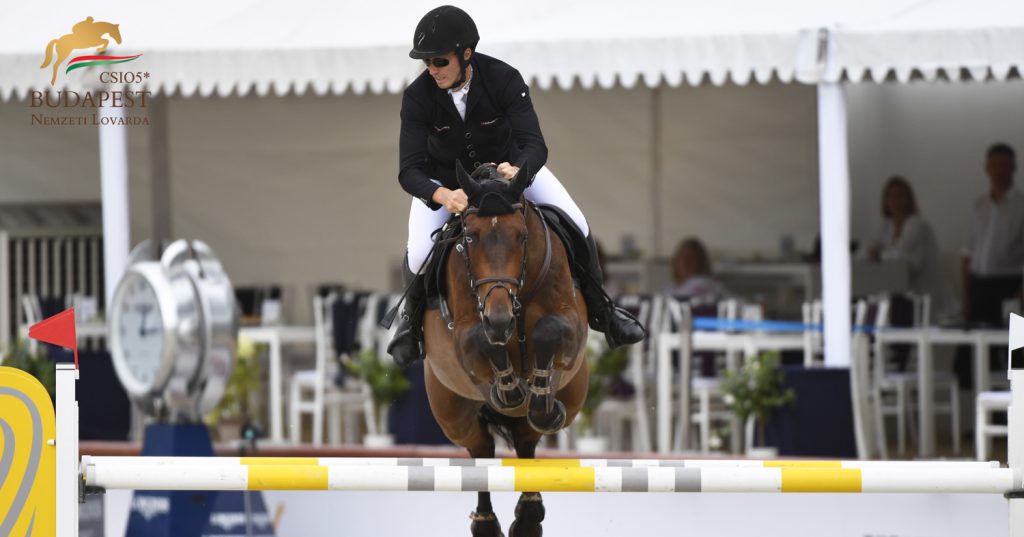 Kristaps Neretnieks won in the prize of the Hungarian Equestrian Federation