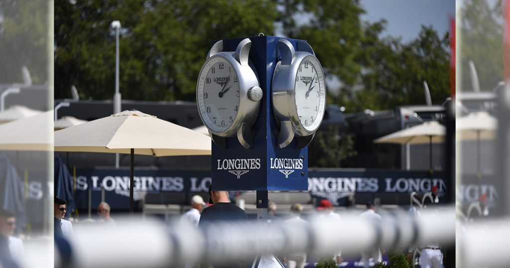 Official Timekeeper of the Event: Longines