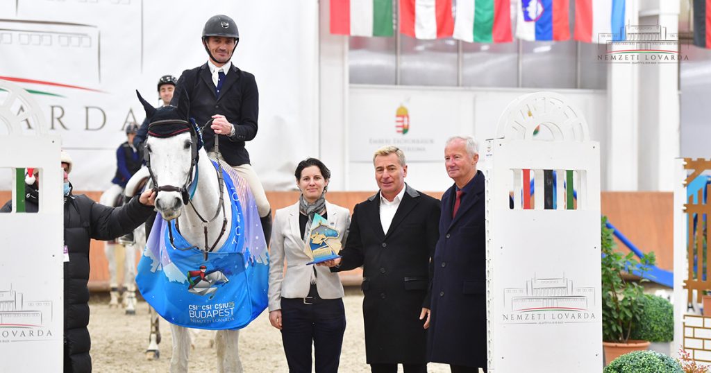 Stefan Eder Shines in the CSI2* Budapest Grand Prix