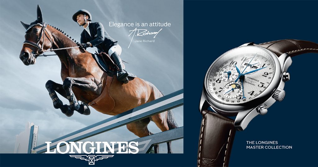 Longines elegance is an attitude best sale