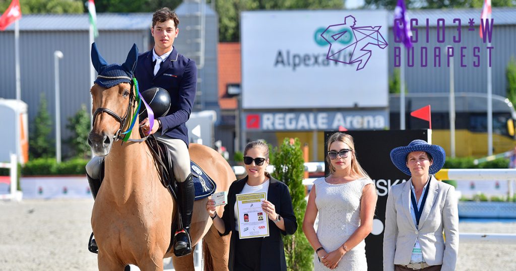 Vince Jármy the Most Successful Hungarian Rider in the Alpexavit Prize
