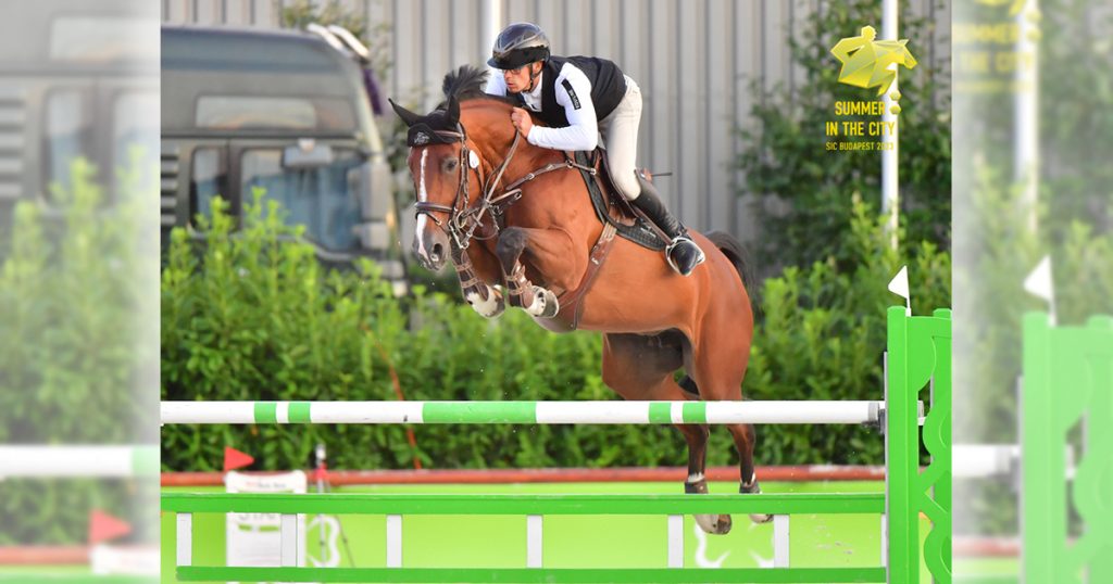 Hungarian victories on the first day of the Summer in the City International Show Jumping Competition