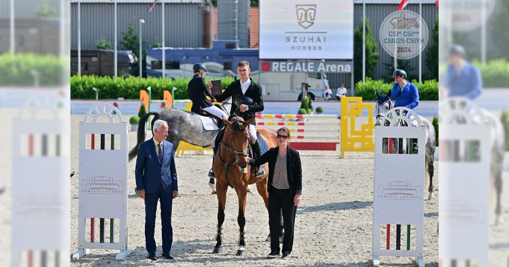 Thrilling Victory for the Szuhais in the Young Horses Category